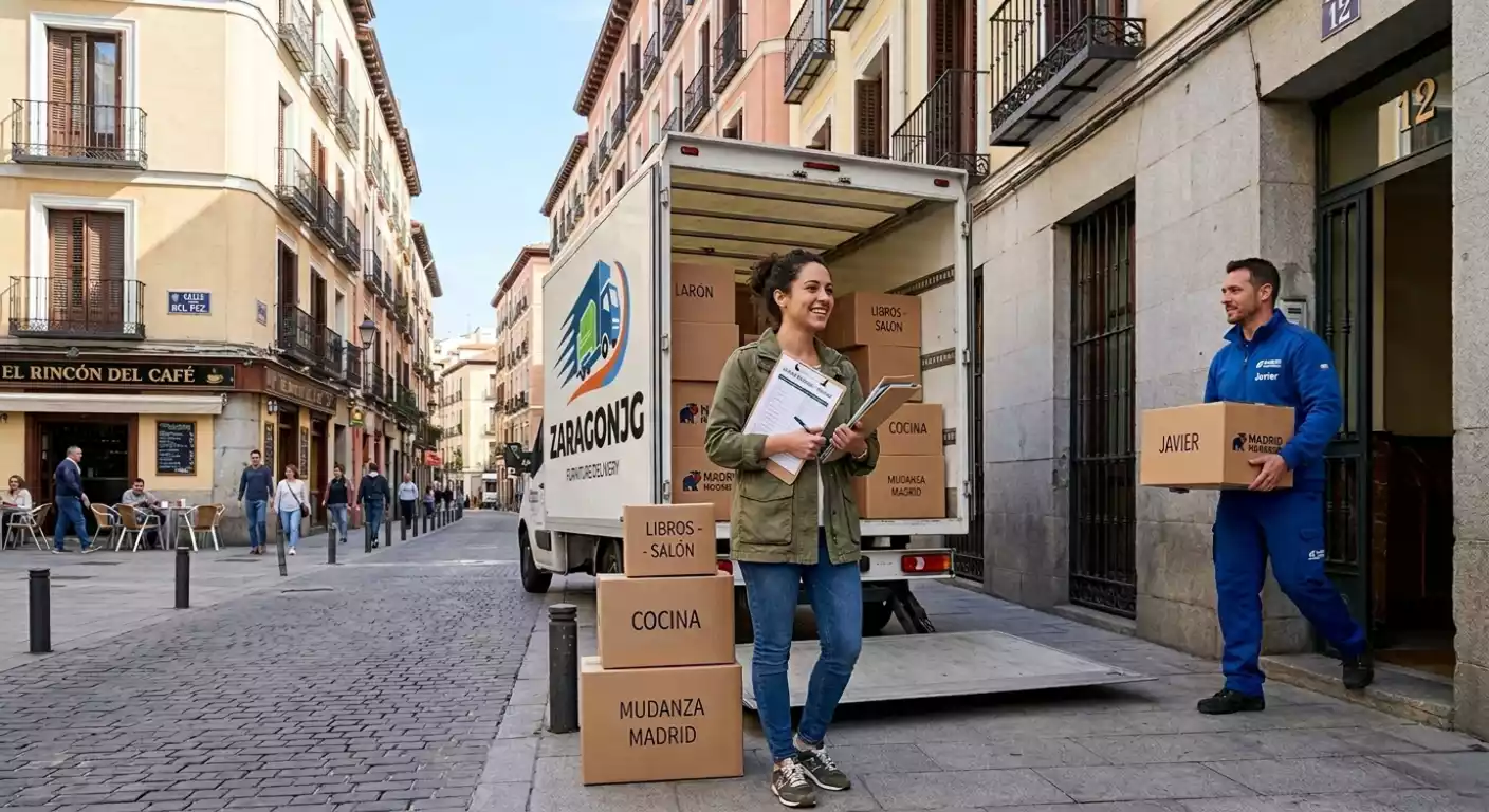 Guía completa para una mudanza en Madrid sin estrés